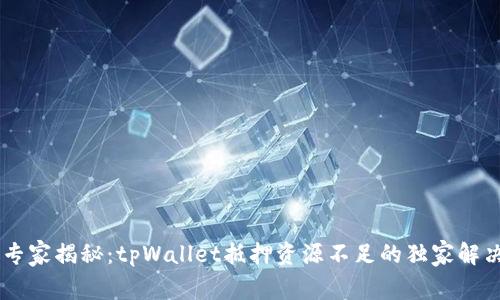 ## 专家揭秘：tpWallet抵押资源不足的独家解决秘诀
