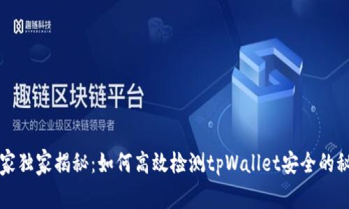 专家独家揭秘：如何高效检测tpWallet安全的秘诀