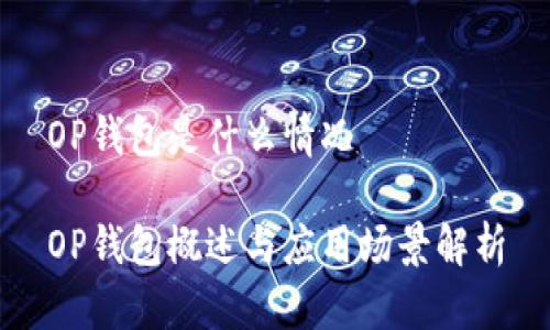 OP钱包是什么情况

OP钱包概述与应用场景解析