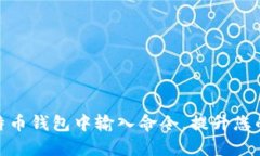 如何在比特币钱包中输入