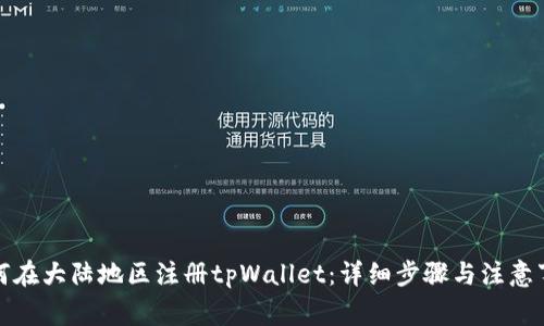 如何在大陆地区注册tpWallet：详细步骤与注意事项